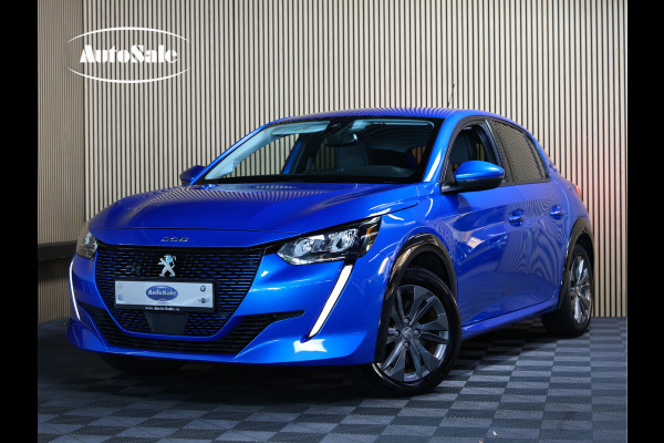 Peugeot e-208 EV Blue Lease Allure 50 kWh AVM VIRTUAL KEYLESS CLIMA CAMERA CRUISE PARK ASS BT"21