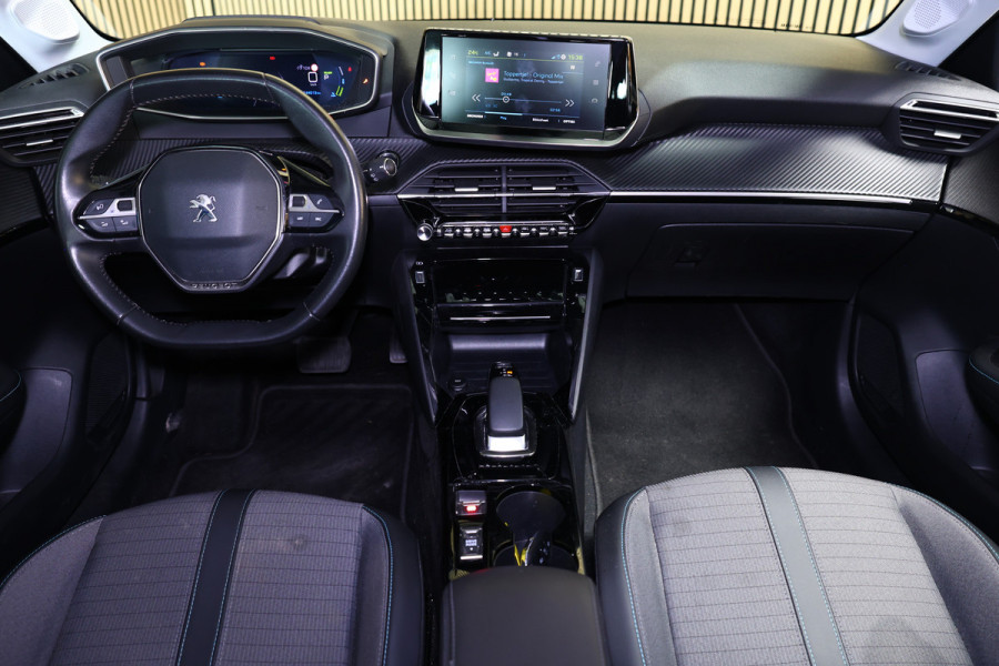 Peugeot e-208 EV Blue Lease Allure 50 kWh AVM VIRTUAL KEYLESS CLIMA CAMERA CRUISE PARK ASS BT"21