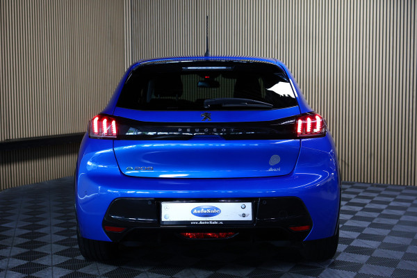 Peugeot e-208 EV Blue Lease Allure 50 kWh AVM VIRTUAL KEYLESS CLIMA CAMERA CRUISE PARK ASS BT"21