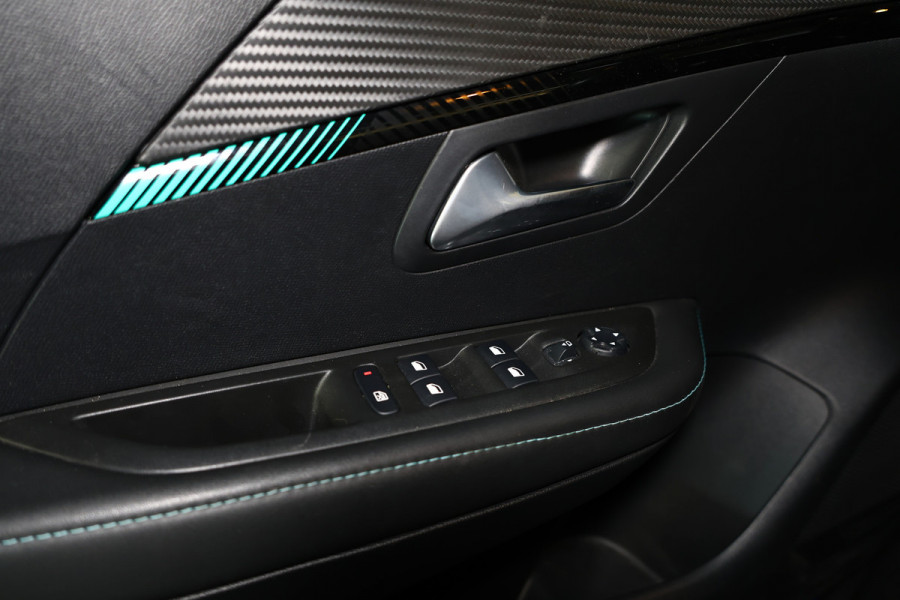 Peugeot e-208 EV Blue Lease Allure 50 kWh AVM VIRTUAL KEYLESS CLIMA CAMERA CRUISE PARK ASS BT"21