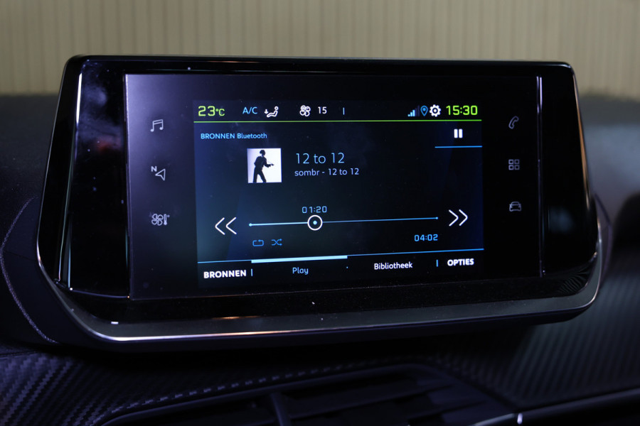 Peugeot e-208 EV Blue Lease Allure 50 kWh AVM VIRTUAL KEYLESS CLIMA CAMERA CRUISE PARK ASS BT"21
