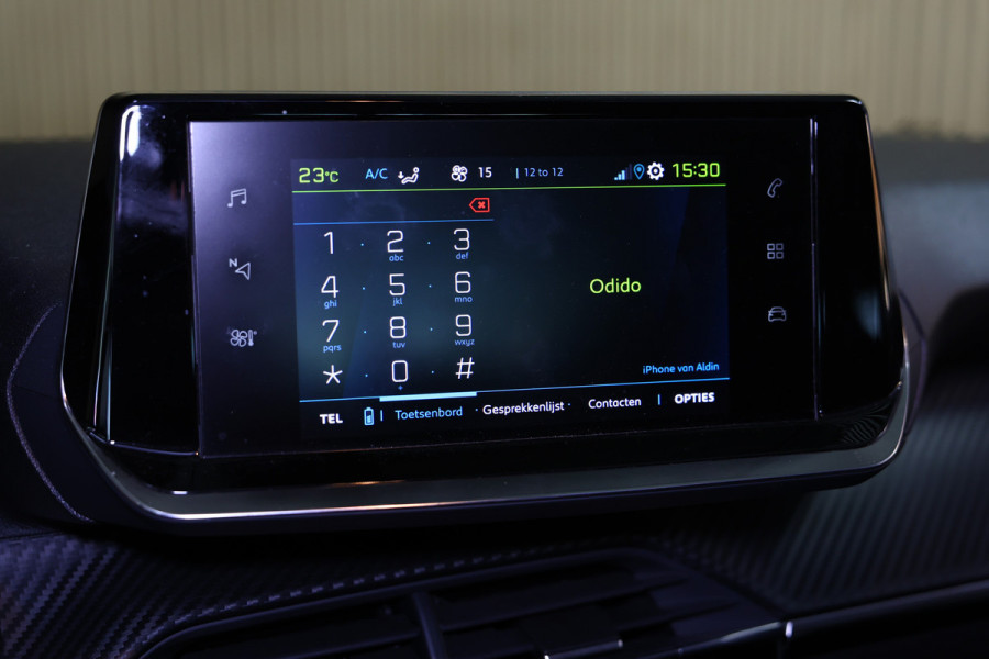 Peugeot e-208 EV Blue Lease Allure 50 kWh AVM VIRTUAL KEYLESS CLIMA CAMERA CRUISE PARK ASS BT"21