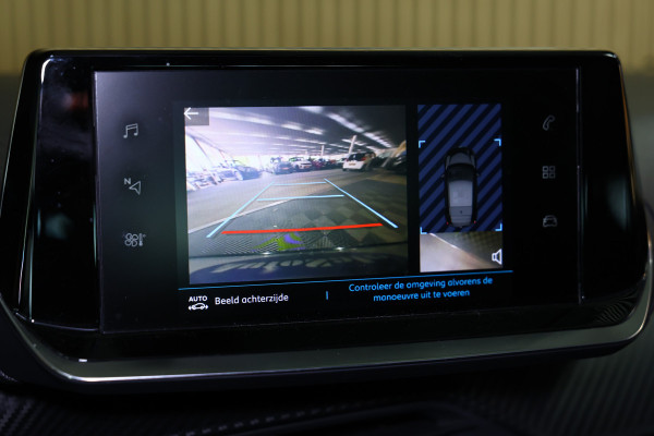 Peugeot e-208 EV Blue Lease Allure 50 kWh AVM VIRTUAL KEYLESS CLIMA CAMERA CRUISE PARK ASS BT"21