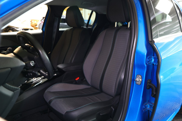 Peugeot e-208 EV Blue Lease Allure 50 kWh AVM VIRTUAL KEYLESS CLIMA CAMERA CRUISE PARK ASS BT"21