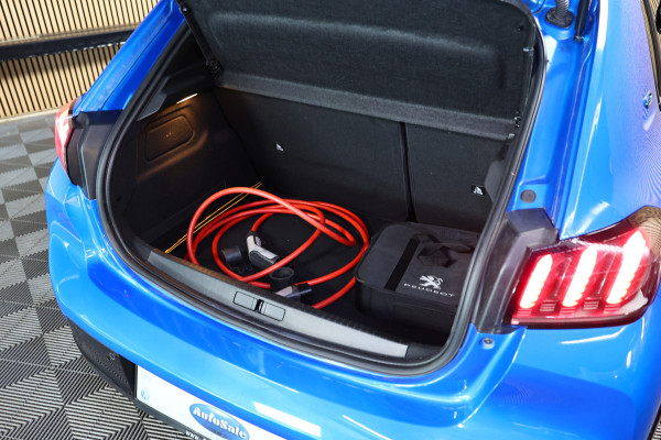 Peugeot e-208 EV Blue Lease Allure 50 kWh AVM VIRTUAL KEYLESS CLIMA CAMERA CRUISE PARK ASS BT"21