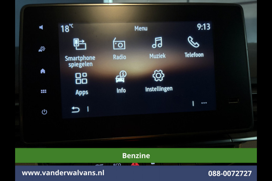 Nissan Townstar 1.3 TCe 131pk Benzine L1H1 Euro6 Airco | Camera | LED | Apple Carplay | Cruisecontrol Parkeersensoren, 1500kg trekvermogen