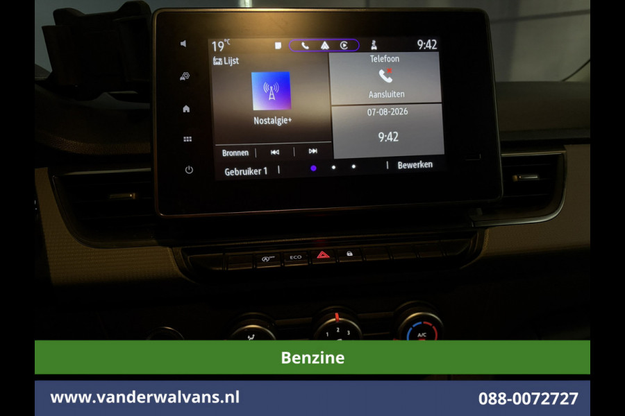 Nissan Townstar 1.3 TCe 131pk Benzine L1H1 Euro6 Airco | Camera | LED | Apple Carplay | Cruisecontrol Parkeersensoren, 1500kg trekvermogen