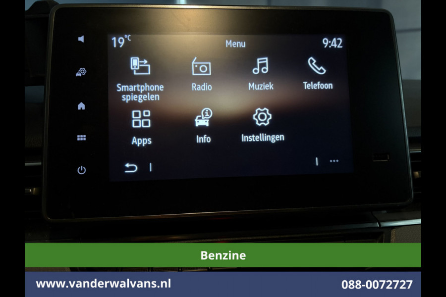 Nissan Townstar 1.3 TCe 131pk Benzine L1H1 Euro6 Airco | Camera | LED | Apple Carplay | Cruisecontrol Parkeersensoren, 1500kg trekvermogen