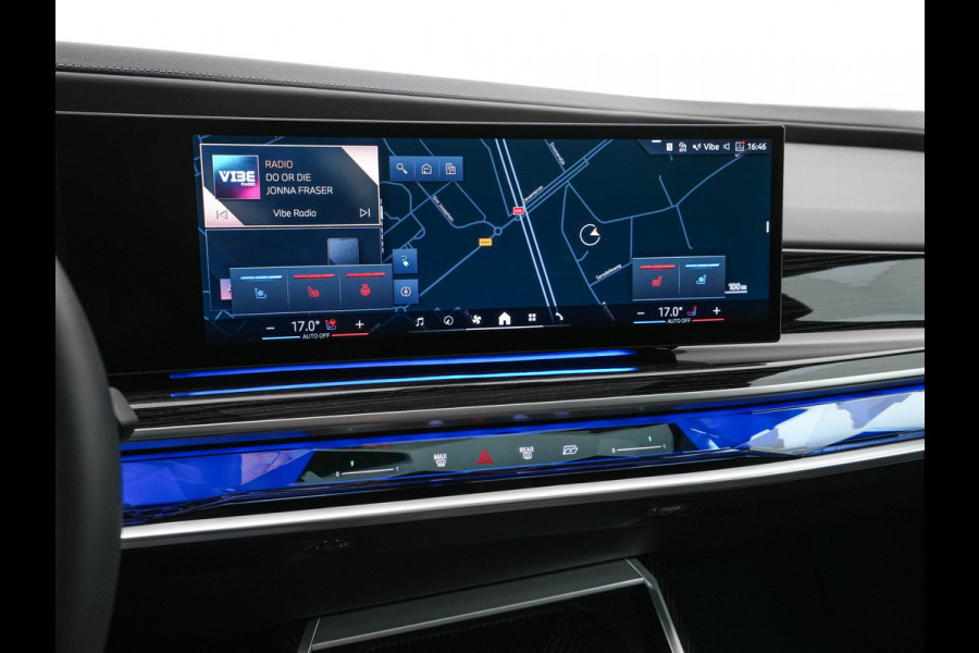 BMW i7 xDrive60 106 kWh M-Sportpack [3-Fase-11kW] {SoH-98%} (INCL.BTW) *PANO | HEAD-UP | LUXURY-LEATHER | FULL-LED | BLIND-SPOT | BOWERS&WILKINS | MEMORY-PACK | TOP-VIEW | VENTILATED/HEATED-COMFORTSEATS | SOFT-CLOSE | WIDE-SREEN-DIGICOCKPIT | KEYLESS