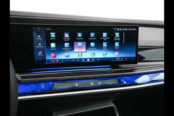 BMW i7 xDrive60 106 kWh M-Sportpack [3-Fase-11kW] {SoH-98%} (INCL.BTW) *PANO | HEAD-UP | LUXURY-LEATHER | FULL-LED | BLIND-SPOT | BOWERS&WILKINS | MEMORY-PACK | TOP-VIEW | VENTILATED/HEATED-COMFORTSEATS | SOFT-CLOSE | WIDE-SREEN-DIGICOCKPIT | KEYLESS