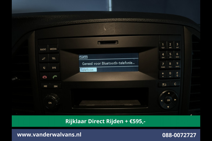 Mercedes-Benz Vito 111 CDI L2H1 Euro6 *Rijklaar Direct Rijden* Airco | Camera | Cruisecontrol Bluetooth telefoonvoorbereiding