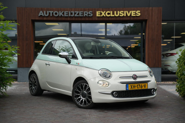 Fiat 500 0.9 TwinAir Turbo Collezione Panoramadak Airco Cruise Uconnect 16”LM Two Tone