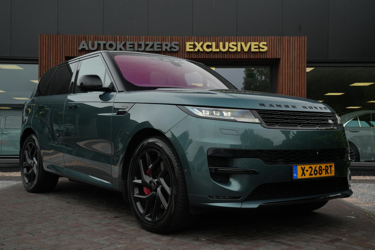 Land Rover Range Rover Sport 3.0 P510e First Edition Panoramadak Massage Meridian HeadUp Ambient 22''LM