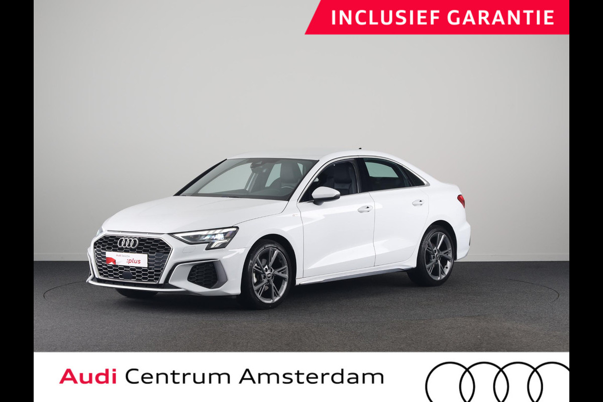 Audi A3 Limousine 30 TFSI S edition 110 pk S-tronic | Verlengde garantie | Navigatie | Parkeersensoren achter | S-Line |