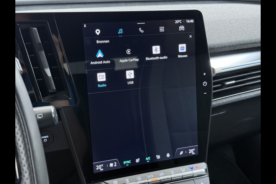 Renault Mégane E-Tech EV60 Two Tone Camera Stoel+Stuurverwarming Apple Carplay Android Auto Google®-Maps Navi Ecc Lmv 20" Optimum Charge Techno Pdc Multi-Sense Lmv Bluetooth Google Assistent ESP Lane Assist Regen-Lichtsensor 1e Eigenaar