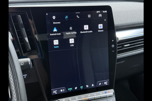 Renault Mégane E-Tech EV60 Two Tone Camera Stoel+Stuurverwarming Apple Carplay Android Auto Google®-Maps Navi Ecc Lmv 20" Optimum Charge Techno Pdc Multi-Sense Lmv Bluetooth Google Assistent ESP Lane Assist Regen-Lichtsensor 1e Eigenaar