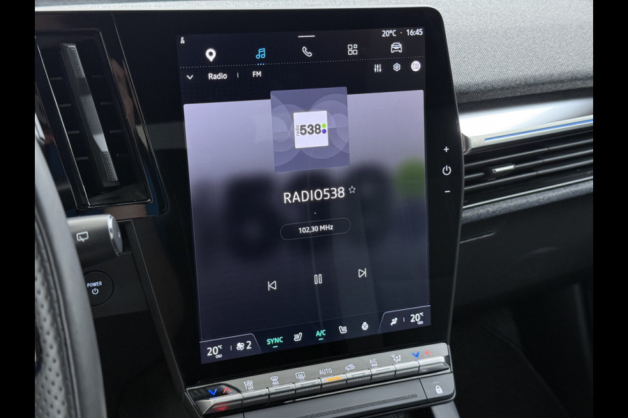 Renault Mégane E-Tech EV60 Two Tone Camera Stoel+Stuurverwarming Apple Carplay Android Auto Google®-Maps Navi Ecc Lmv 20" Optimum Charge Techno Pdc Multi-Sense Lmv Bluetooth Google Assistent ESP Lane Assist Regen-Lichtsensor 1e Eigenaar