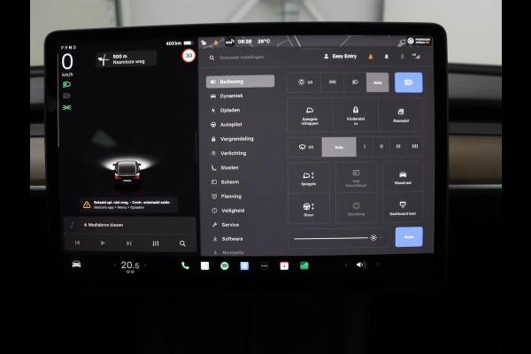 Tesla Model 3 Long Range AWD 75 kWh | SOH 88,8% | Panoramadak | Leder | Memory | Stuur/stoel verwarming | Achterbank verwarming | Adaptive cruise | Climate control