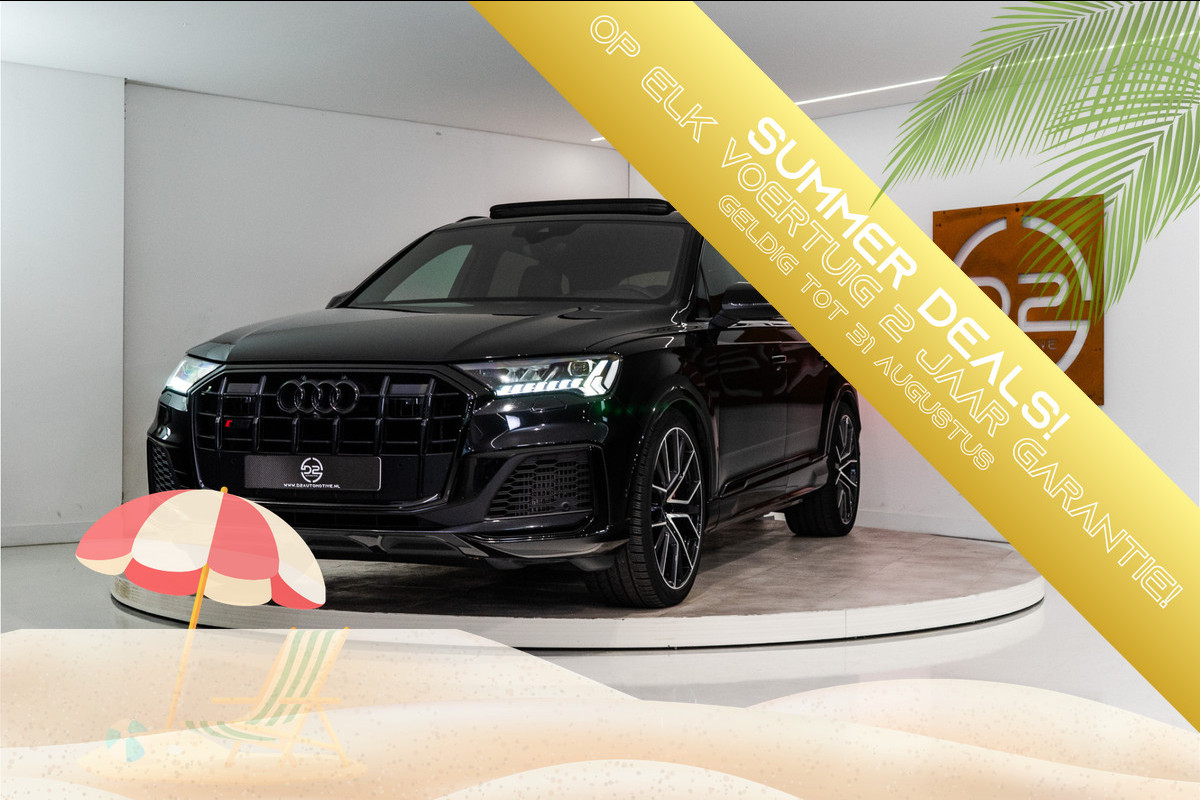 Audi SQ7 4.0 TFSI S Q7 quattro 7p. 508PK | Pano | B&O | Carbon | ACC | Dodehoek | VOL! 12 MND Garantie