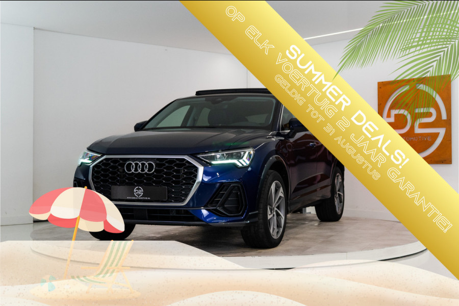 Audi Q3 Sportback 45 TFSI e Edition 245PK | Pano | Matrix | Sfeer | Cam | Stoelverw. | 12 MND Garantie