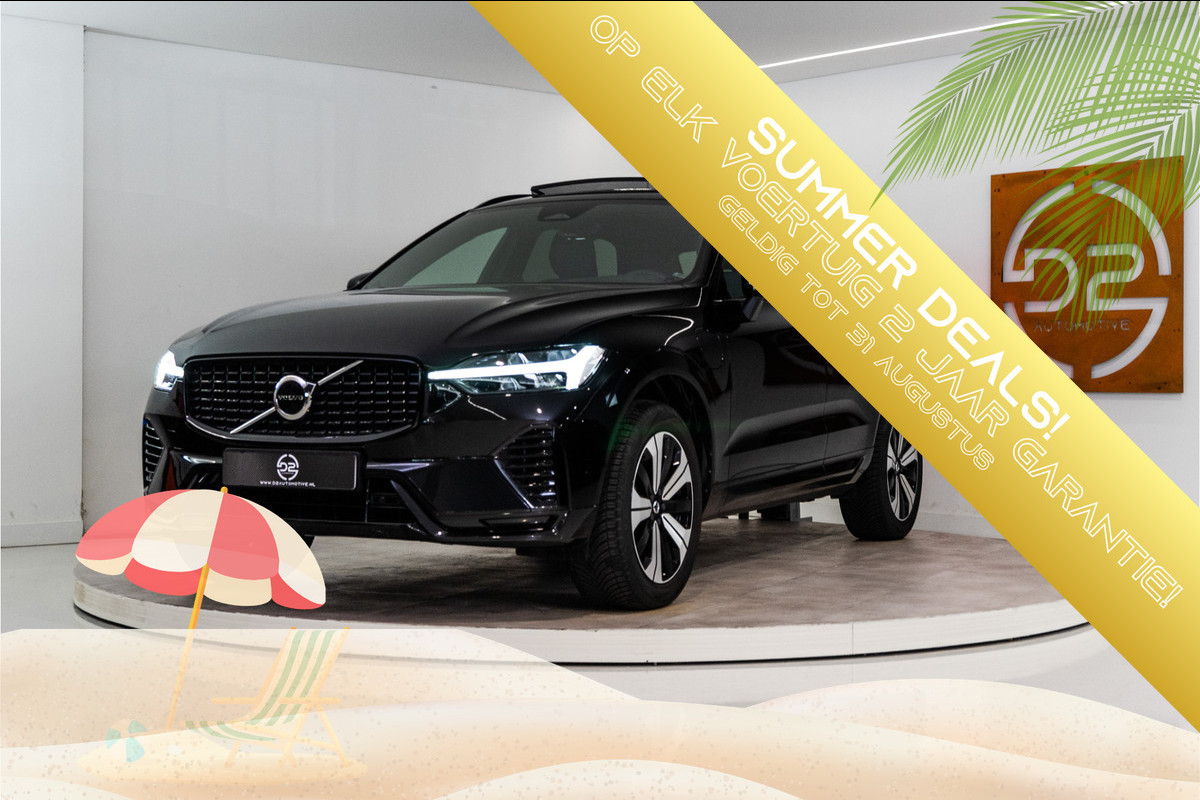 Volvo XC60 2.0 T6 Plug-in hybrid AWD Plus Dark Long Range 350PK | Harman/Kardon | Sportstoelen | LED | Pano | 12 MND Garantie