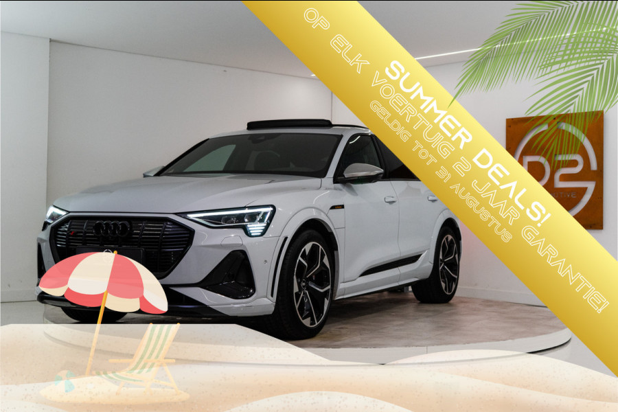 Audi e-tron Sportback S Quattro 95 kWh 504PK | Pano | Matrix | 360 | Luchtvering | Memory | Garantie