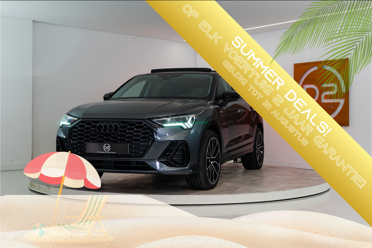 Audi Q3 Sportback 45 TFSI e Edition 245PK | Pano | Sfeer | Sonos | Dodehoek | Carplay | 12 MND Garantie