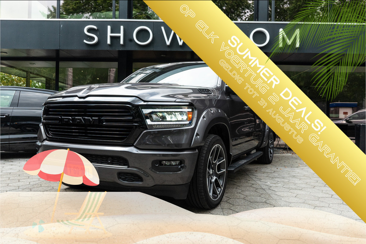 Dodge Ram 1500 5.7 V8 4x4 Crew Cab Laramie 402PK | Excl. BTW | Pano | Prins LPG G3