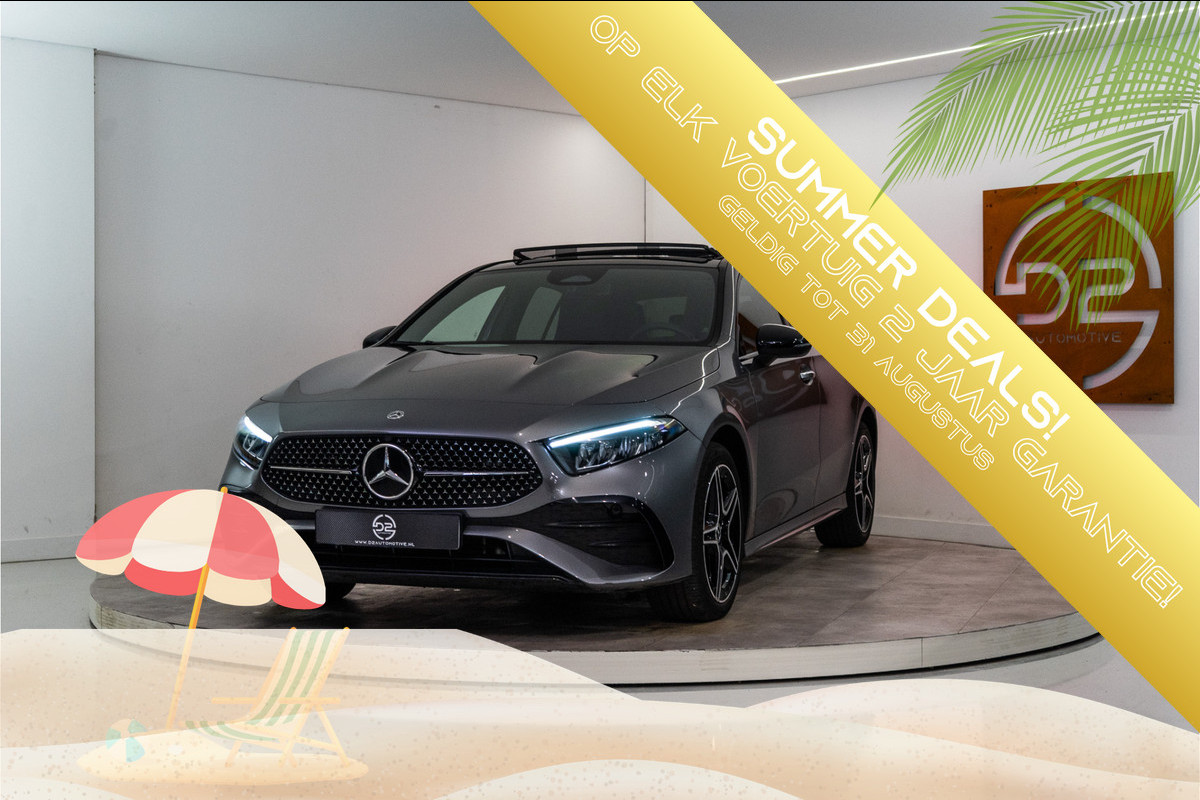 Mercedes-Benz A-Klasse 250 e Premium AMG Facelift 218PK | Pano | Keyless | Sfeer | Night | Fabrieksgarantie