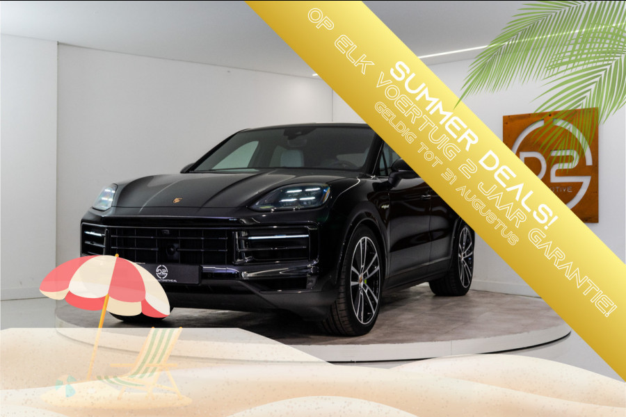 Porsche Cayenne Coupé 3.0 E-Hybrid 470PK | InnoDrive | Bose | Bicolor | Sportchrono | VOL! Fabrieksgarantie VERKOCHT / SOLD