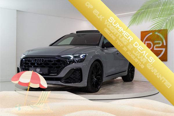 Audi Q8 60 TFSI E Quattro S-Edition Competition 490PK 2026 | Nardo | 3D B&O | Pano | VOL! 5 JAAR FABR. GARANTIE