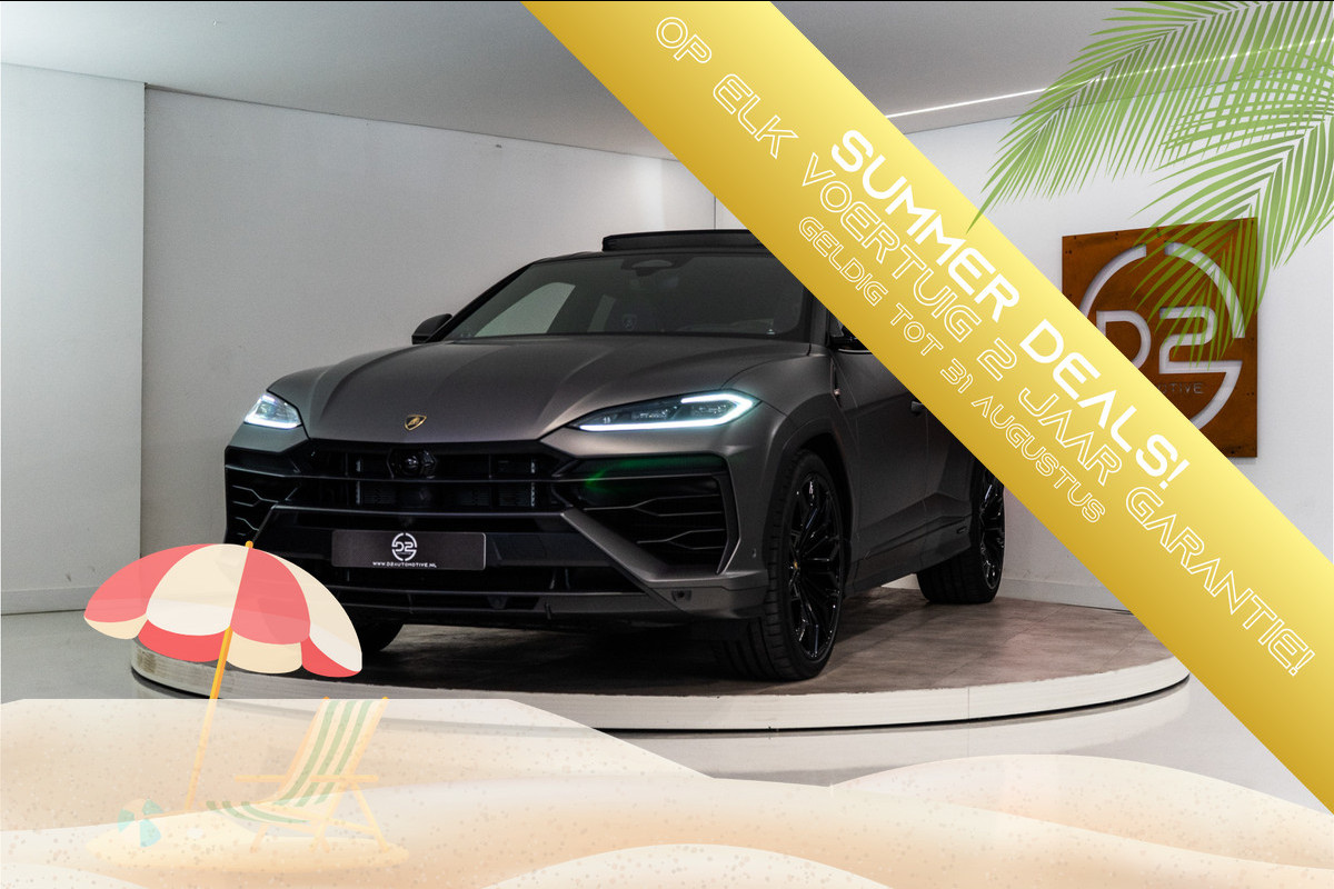 Lamborghini Urus 4.0 V8 Hybrid SE 800PK | Ad Personam | Grigio Keres Matt | Carbon | Akrapovic | 3D B&O | Service Package 5YR | 3 JAAR FABRIEKSGA GERESERVEERD