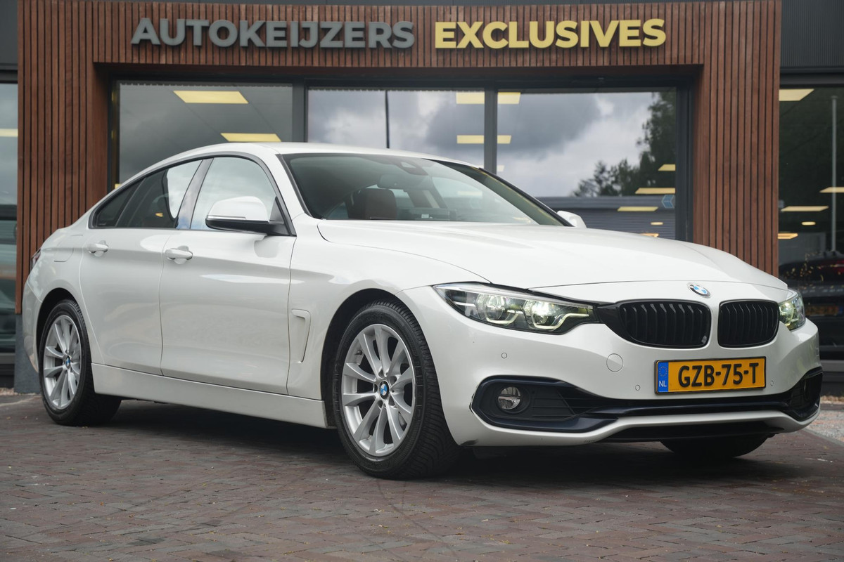 BMW 4 Serie Gran Coupé 420i High Executive Camera Navigatie Cruise Clima Sport Leder Carplay