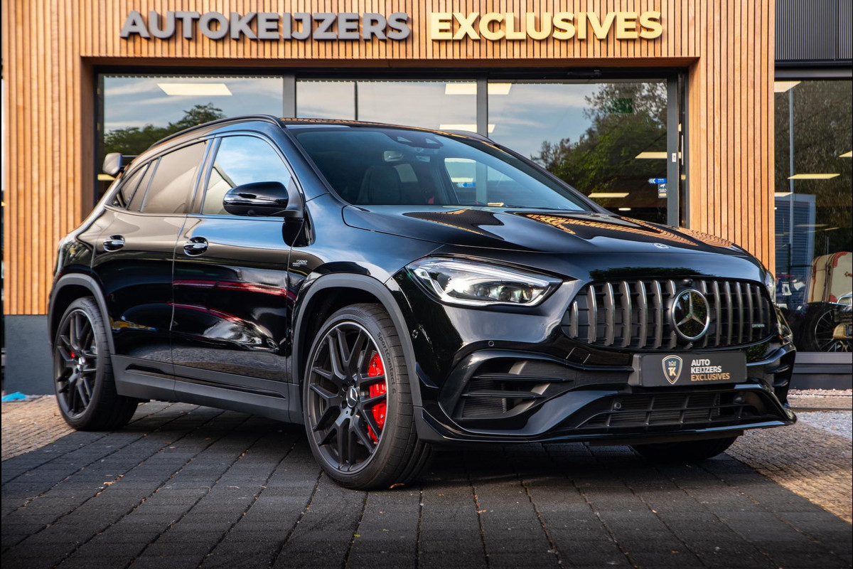 Mercedes-Benz GLA AMG 45 S 4MATIC+ Mercedes-Benz GLA 45 S AMG 4MATIC+ Panodak Schaalstoelen Burmester Ambient Widescreen 360 Camera