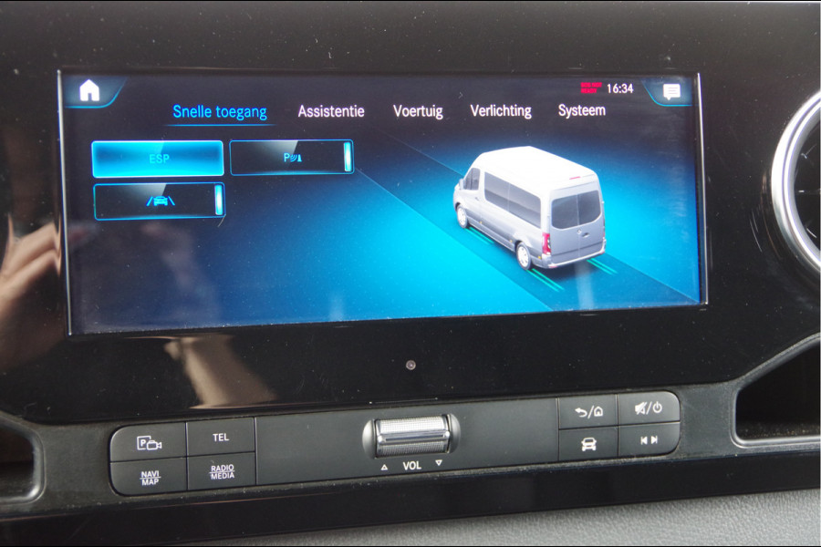 Mercedes-Benz Sprinter 519 3.0 CDI V6 L2H2 AUT. N1! DUBBELLUCHT, LED, 360 CAMERA, 3.5T TREKHAAK, LEDER, MBUX 10'', CRUISE, NAVI, CLIMA,