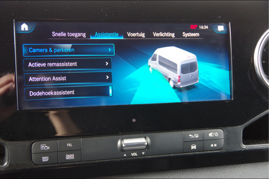 Mercedes-Benz Sprinter 519 3.0 CDI V6 L2H2 AUT. N1! DUBBELLUCHT, LED, 360 CAMERA, 3.5T TREKHAAK, LEDER, MBUX 10'', CRUISE, NAVI, CLIMA,