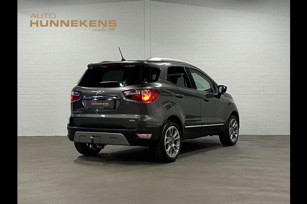 Ford EcoSport 1.0 EcoBoost Titanium Trekhaak | Open dak | Cruise control | Stuur-/Stoelverwarming | Carplay |  Verwarmde voorruit | Navigatie | Bang & Olufsen