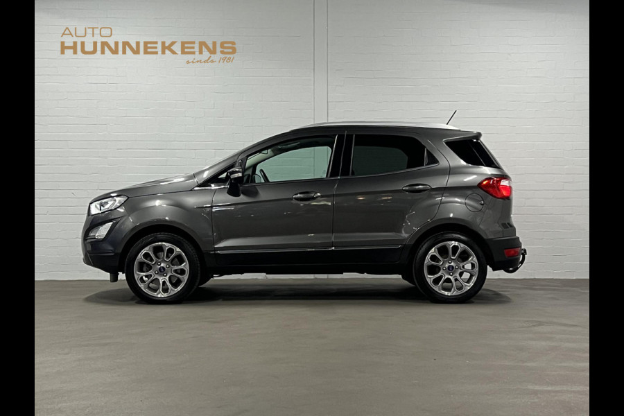 Ford EcoSport 1.0 EcoBoost Titanium Trekhaak | Open dak | Cruise control | Stuur-/Stoelverwarming | Carplay |  Verwarmde voorruit | Navigatie | Bang & Olufsen