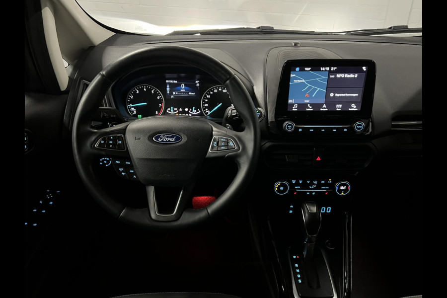 Ford EcoSport 1.0 EcoBoost Titanium Trekhaak | Open dak | Cruise control | Stuur-/Stoelverwarming | Carplay |  Verwarmde voorruit | Navigatie | Bang & Olufsen