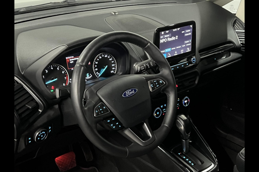 Ford EcoSport 1.0 EcoBoost Titanium Trekhaak | Open dak | Cruise control | Stuur-/Stoelverwarming | Carplay |  Verwarmde voorruit | Navigatie | Bang & Olufsen