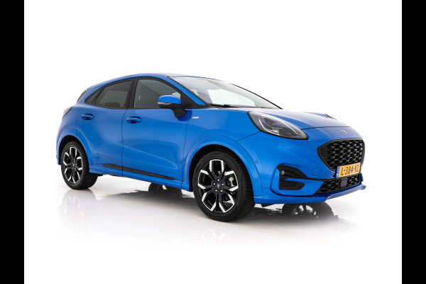Ford Puma 1.0 EcoBoost Hybrid ST-Line X Aut. *LEATHER-FABRIC | ADAPTIVE-CRUISE | FULL-LED | BANG&OLUFSEN | BLIND-SPOT | CAMERA | HEATED-SPORTSEATS | DIGI-COCKPIT | NAVI-FULLMAP | PRIVACY-GLASS | KEYLESS | ECC | PDC | TOWBAR | 18''A
