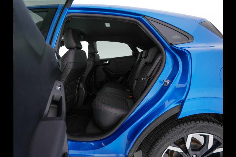 Ford Puma 1.0 EcoBoost Hybrid ST-Line X Aut. *LEATHER-FABRIC | ADAPTIVE-CRUISE | FULL-LED | BANG&OLUFSEN | BLIND-SPOT | CAMERA | HEATED-SPORTSEATS | DIGI-COCKPIT | NAVI-FULLMAP | PRIVACY-GLASS | KEYLESS | ECC | PDC | TOWBAR | 18''A