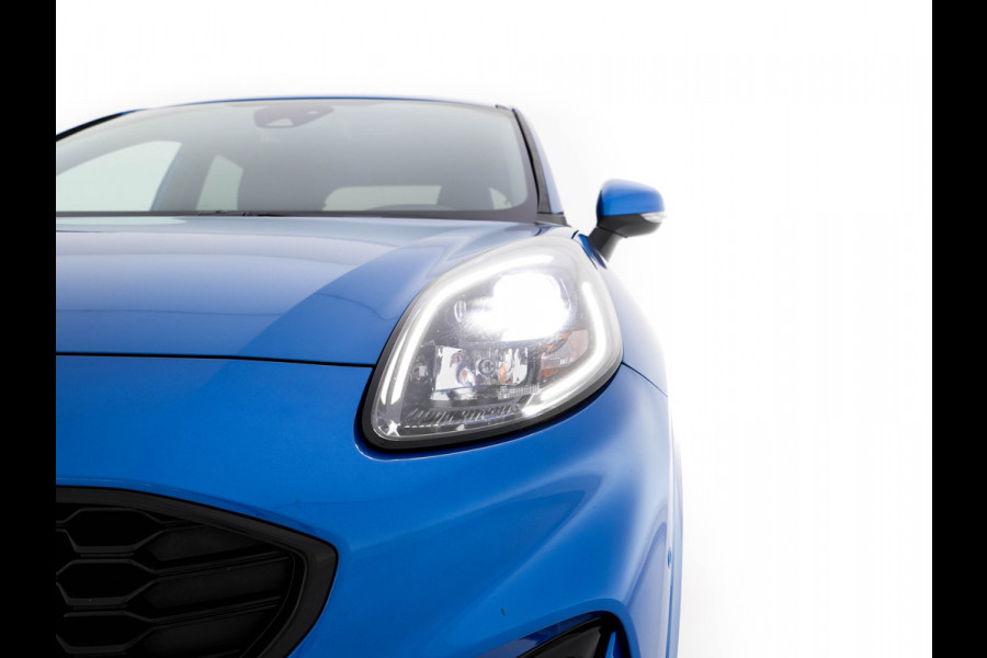 Ford Puma 1.0 EcoBoost Hybrid ST-Line X Aut. *LEATHER-FABRIC | ADAPTIVE-CRUISE | FULL-LED | BANG&OLUFSEN | BLIND-SPOT | CAMERA | HEATED-SPORTSEATS | DIGI-COCKPIT | NAVI-FULLMAP | PRIVACY-GLASS | KEYLESS | ECC | PDC | TOWBAR | 18''A