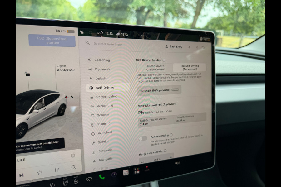 Tesla Model 3 RWD 60 kWh | Self Driving + Camera + Stoelvw Nu € 39.975,-!!!