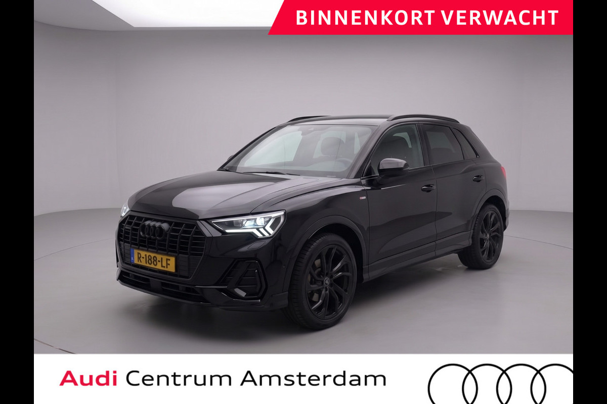 Audi Q3 45 TFSI e S edition 245pk | Panoramadak | Stoelverwarming | Elek. verst. stoelen | Camera | Ambiente verlichting