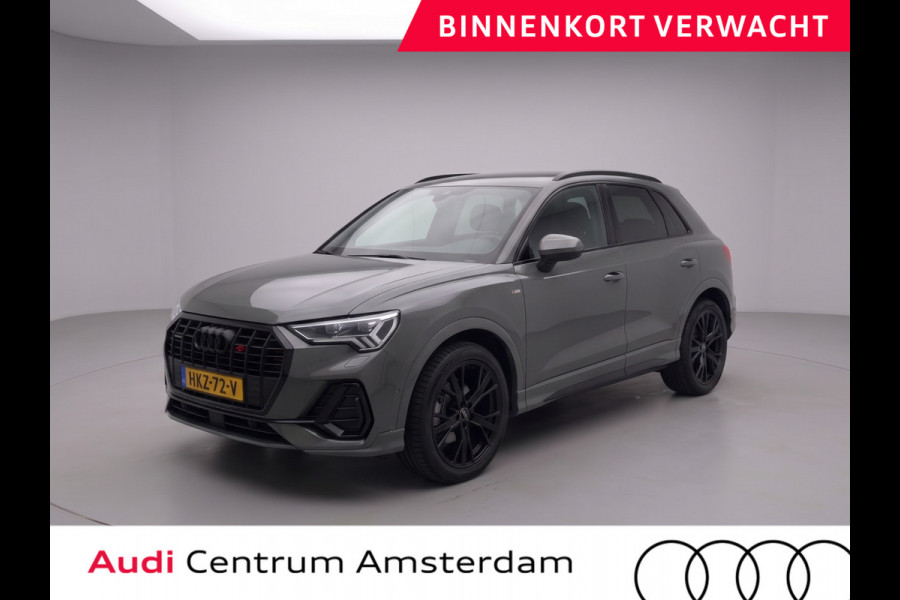 Audi Q3 35 TFSI S edition Competition 150pk | Stoelverwarming | Keyless | 360 camera | inklapbare spiegels