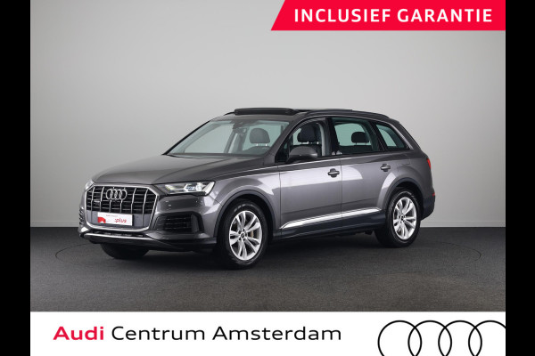 Audi Q7 55 TFSI e quattro Pro Line 340pk | Panoramadak | Parkeercamera | Lederen bekleding | Elektrisch verstelbare en verwarmbare voorstoelen |