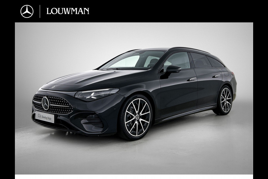 Mercedes-Benz CLA-Klasse Shooting Brake 200 Business Solution AMG | Premium pakket | Nightpakket | Parkeerpakket | Trekhaak | Vast panoramadak | Massage functie | 19" vijf dubbelspaaks lichtmetalen AMG-velgen |