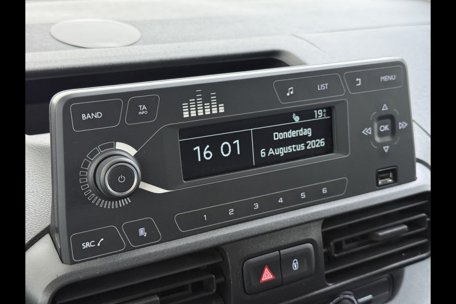 Peugeot Partner 1.5 BlueHDI Pro EURO6, 3 PERSOONS! Trekhaak, Exlease