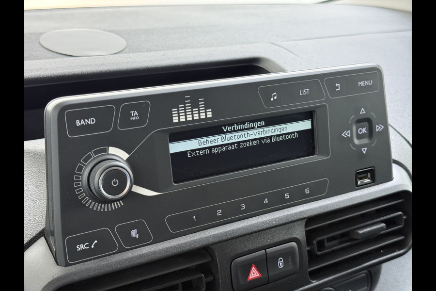 Peugeot Partner 1.5 BlueHDI Pro EURO6, 3 PERSOONS! Trekhaak, Exlease